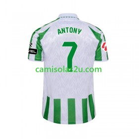 Camisolas de futebol Real Betis ANTONY 7 Equipamento Principal 2024/25 Manga Curta